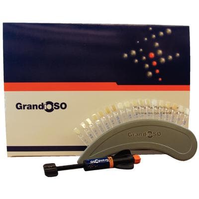 GrandioSO Universal Nanohybrid Restorative Syringe Intro Kit, 5 x 4g Syringes (Shades A1, A2, A3, GA3.25, B1) with Shade Guide thumbnail 3