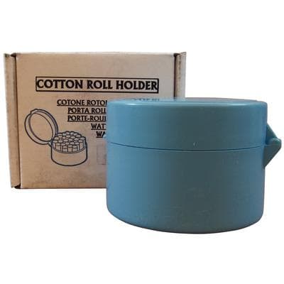 Palmero Cotton Roll Holder, 2-1/4" x 3-1/8", Blue, Autoclavable, Model 1426 thumbnail 3