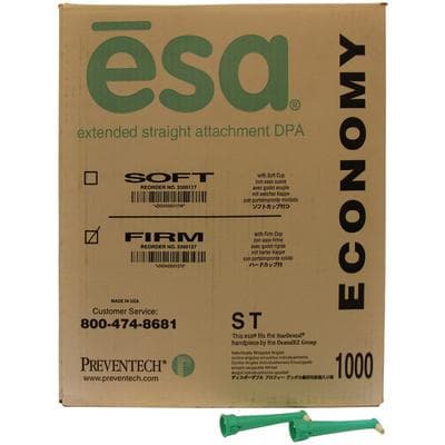 ESA Disposable Prophy Angle Star Titan Firm Cup, 90°, Green, Non-Latex, 1000/Bx, 3300127 thumbnail 10