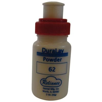 DuraLay Inlay Resin Powder, Shade 62, 2 oz Bottle - DuraLay Inlay Resin Powder - Shade 62, 2 oz Bottle - Image 1