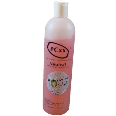 PCxx™ 2.0% Sodium Fluoride Neutral Gel, Watermelon Splash, 16.6 oz Bottle, NDC 62007-0827-16 - PCxx™ 2.0% Sodium Fluoride Neutral Gel, 16.6 oz Bottle - Watermelon Splash - Image 1