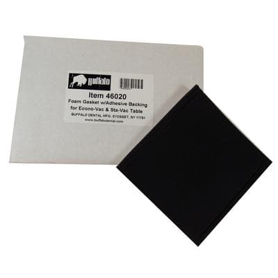 Buffalo Dental Sta-Vac Adhesive Backed Foam Gasket, 1/Pk, 46020 thumbnail 9