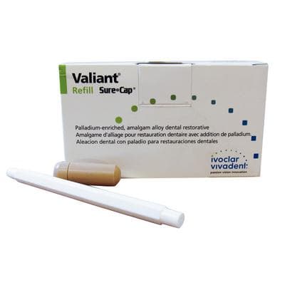 Valiant Sure Cap Amalgam Capsules, #3 Spill (Triple Spill), Regular Set, Beige, 800 mg, 50/Box, NA6050240 thumbnail 12