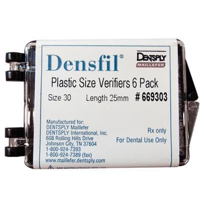 Densfil Size Verification Device, #30, Blue, 6/Pkg, 669303 thumbnail 15