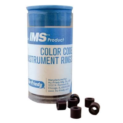 Hu-Friedy IMS Color Code Instrument Rings, Regular, Brown, 50/Pk, IMS-1284 thumbnail 10