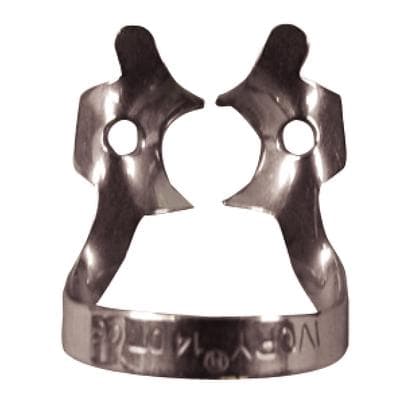 Ivory Tiger Rubber Dam Clamp, #14DT, Winged, Serrated, Molar Distal Access, Stainless Steel, 1 Each, 50057857 thumbnail 10