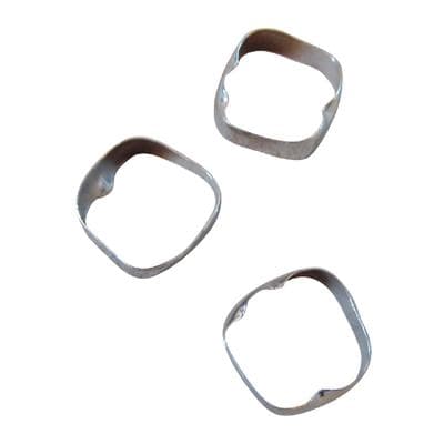 Patterson® Plain First Molar Bands – Lower Left, Size 19, 3/Pkg - Patterson® Plain First Molar Bands – Lower Left, 3/Pkg - 19 - Image 1