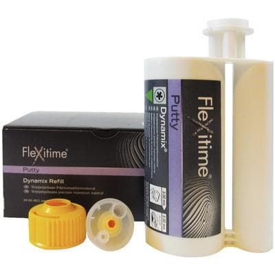 Kulzer Flexitime Dynamix Putty VPS Impression Material Refill, 2 x 380 mL Cartridges, 40003992 thumbnail 9