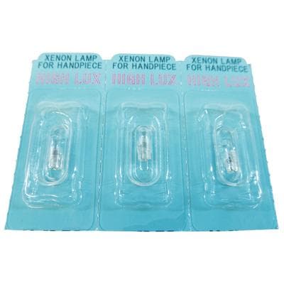 Xenon Replacement Bulb, 740 mA, 2.59 W, 3.5 V, Tubular, Special Prefocused Base, 3/Pkg - Xenon / 740 mA / 2.59 W / 3.5 V / Tubular / Special Prefocused - 3/Pkg - Image 1