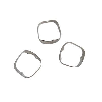 Patterson® Plain First Molar Bands – Lower Right, Size 24, 3/Pkg - Patterson® Plain First Molar Bands – Lower Right, 3/Pkg - 24 - Image 1