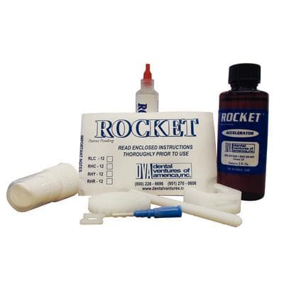 Rocket Introductory Kit - Light Clear, 12g Syringe with Dispenser and Accelerator - Rocket – Introductory Kit - Light Clear - Image 1