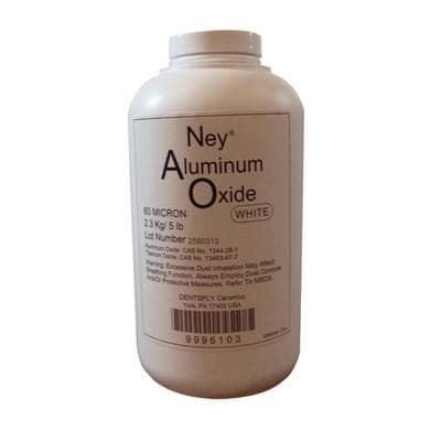 Ceramco Aluminum Oxide Abrasive, 60 Micron, White, 5 lb Bottle thumbnail 3