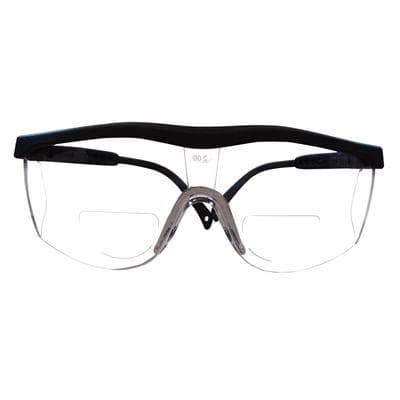 ProVision® Bifocal Safety Eyewear, 2.0 Diopter, Black Frame/Clear Lens, Anti-Scratch, Fog-Free, ANSI Z87.1, 3701C thumbnail 13