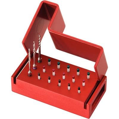 FibreKleer 4X Original Fiber Post & Drill Kit, 15 Posts (5 ea 1.00mm, 1.25mm, 1.50mm) + 3 Drills, N83C thumbnail 13