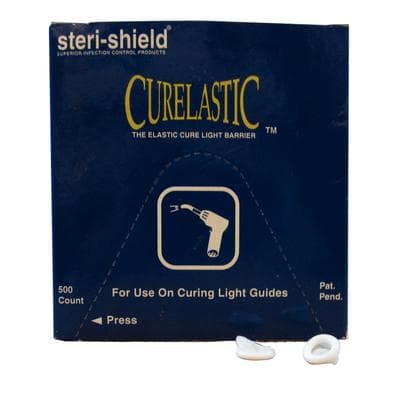 Curelastic Curing Light Barrier Sleeves, Small/Medium (7-10mm), Latex-Free, 500/Box, 088-065 thumbnail 16