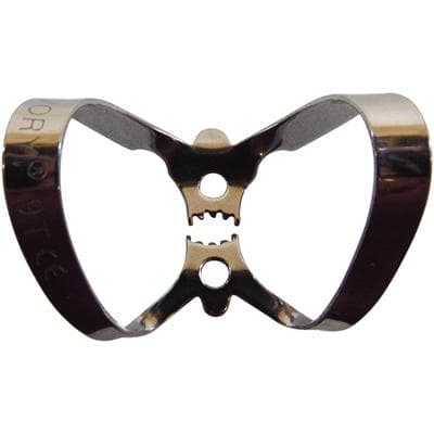 Ivory Tiger Rubber Dam Clamp, #9T, Winged, Serrated Jaws, Anterior, 50057855 thumbnail 12