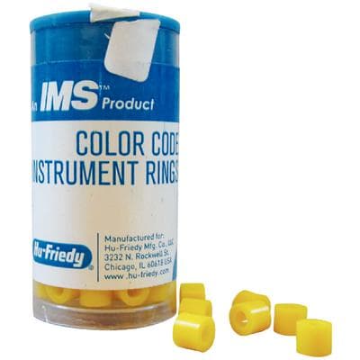 Hu-Friedy IMS Color Code Instrument Rings, Large, Yellow, 50/Pkg, IMS-1285L thumbnail 12