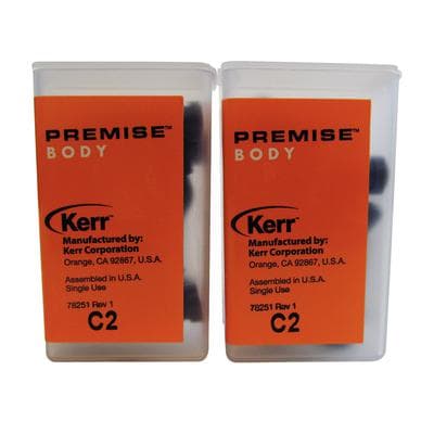 Kerr Premise Universal Nanofilled Composite, Body Shade C2, Unidose Refill, 0.2 g per Tip, 20 Tips/Box, 32660 thumbnail 12