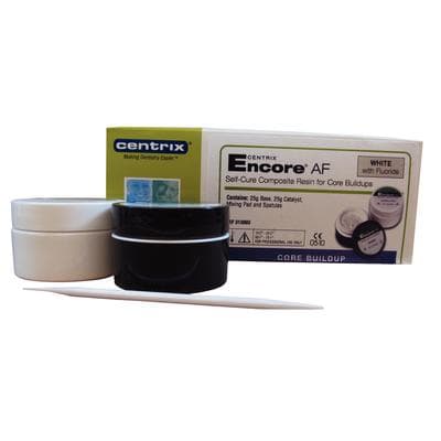 Centrix Encore AF White with Fluoride Self-Cure Core Buildup Composite, 50g Kit, 310093 thumbnail 8