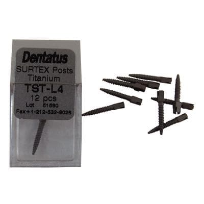 Dentatus Surtex Classic Titanium Post Refill, Long L4, 1.50mm x 11.8mm, 12/Bx, TST-L4 thumbnail 11