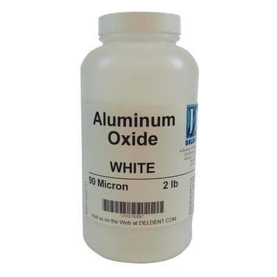 Mydent Aluminum Oxide Powder, White, 90 Micron, 2 lb Bottle, 505090 thumbnail 4