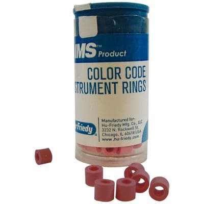 Hu-Friedy IMS Color Code Instrument Rings, Regular, Pink, 50/Pkg, IMS-12810 thumbnail 14