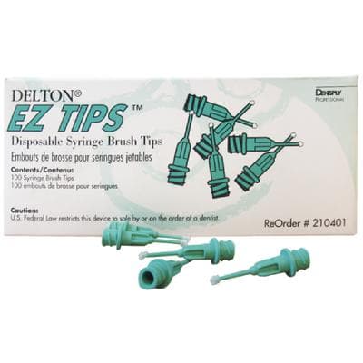 Delton DDS EZ Etch Syringe Tips, Straight, Green, 100/Pkg, 2104 thumbnail 8