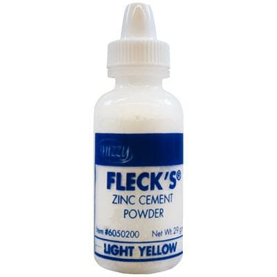 Fleck's Zinc Phosphate Cement Powder, Light Yellow, 29 g Bottle, 6050200 thumbnail 17