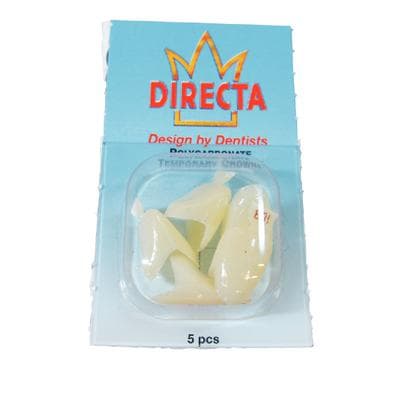 Directa Temporary Polycarbonate Crowns, Translucent, Size #103 (Central), 5/Pk, Ref 609273 thumbnail 5