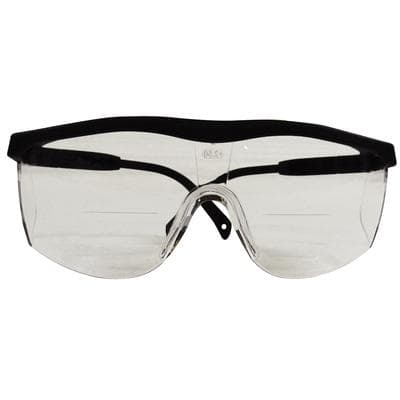 ProVision® Bifocal Safety Eyewear, 2.5 Diopter, Black Frame/Clear Lens, Anti-Scratch, Fog-Free, ANSI Z87.1, 3701D thumbnail 12