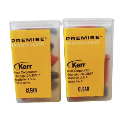 Kerr Premise Universal Nanofilled Composite, Translucent Clear, 0.2 g Unidose Tips, 20/Box, #32678 thumbnail 14