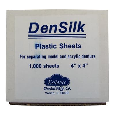 Densilk Separating Film Plastic Sheets, 4" x 4", 1000/Box thumbnail 4