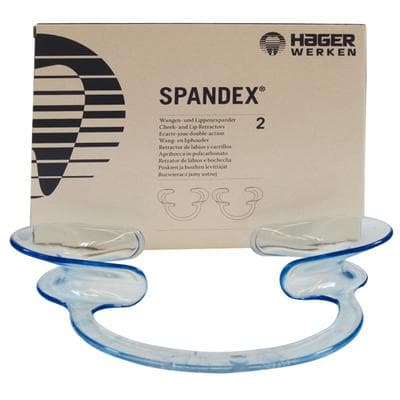 Spandex Lip & Cheek Retractor, Adult, Two-Sided, Clear Plastic, 2/Pk, 605454 thumbnail 15