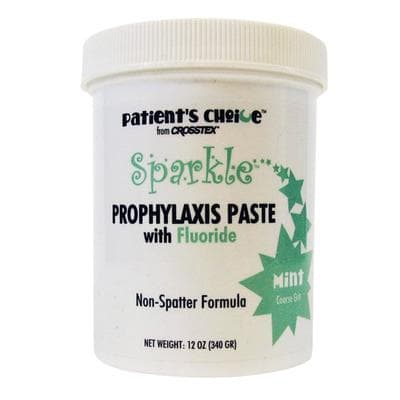 Sparkle Prophy Paste with Fluoride, Coarse Grit, Mint, 12 oz Jar thumbnail 3