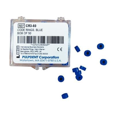 Pulpdent Code Rings, Blue, Standard Size, 50/Box, CR3-50 thumbnail 7