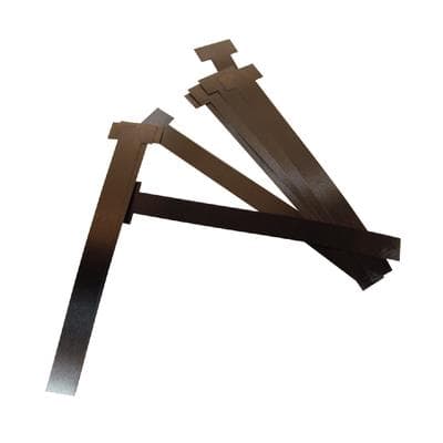 Pulpdent T-Bands, Stainless Steel, Straight/Narrow, 0.002" (0.05 mm) Thick, 5/32" Wide, 100/Box, BTSS/N thumbnail 20