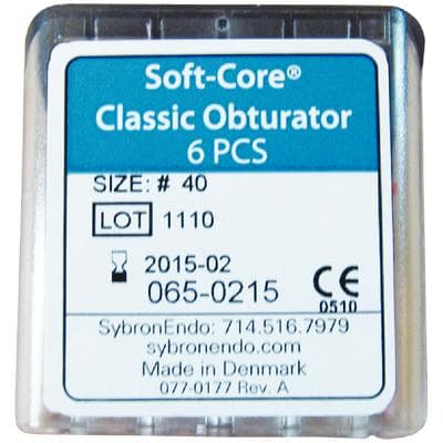 Kerr Soft-Core Classic Obturator, Carrier-Based, Size #40, 6/Pk, 972-3040 thumbnail 18