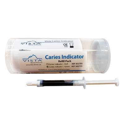 Vista Apex Caries Indicator Syringe Refill, Green, 1.2 mL, 4/Pk, 502755 thumbnail 11