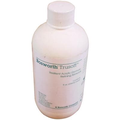 Trusoft Resilient Denture Acrylic Relining Material, Liquid, 8 oz Bottle, 0921255 thumbnail 10
