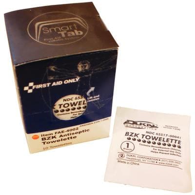SmartCompliance™ Antiseptic Cleansing Wipes, 10/Pkg - SmartCompliance™ Antiseptic Cleansing Wipes, 10/Pkg - SmartCompliance™ Antiseptic Cleansing Wipes, 10/Pkg - Image 1