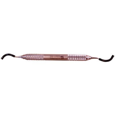 J&J Instruments Silk Gracey Curette 13/14, Double End, Stainless Steel, 9.5mm Handle, 95-695 thumbnail 5