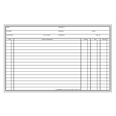 Record Card, 2-Sided, 8" W x 5" H, 100/Pkg - Record thumbnail 2