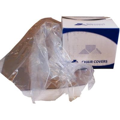 Plasdent Full Plastic Chair Cover Sleeves, 33" x 54", Clear, 200/Box, PS105 thumbnail 15
