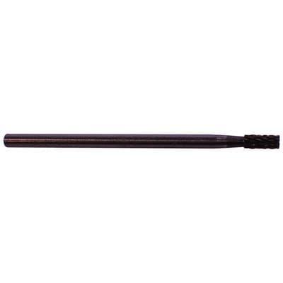 Busch Carbide Cutter, Shorties, Medium Double Cut, Cylinder Flat End, S431X, HP, 2.3 mm Diameter, 5.5 mm Head Length, 2.35 mm (3/32") Shank, 2/Pkg - Busch® Carbide Cutters, Shorties – Medium Double Cut - Cylinder, Flat End – S431X, HP, 2.3 mm Diameter, 5.5 mm Head Length, 2.35 mm (3/32") Shank - Image 1