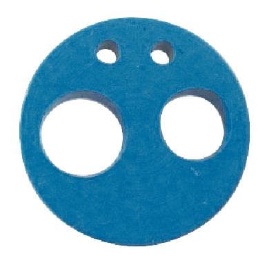Athena Champion 4-Hole Blue Gasket for Fiber Optic Handpieces, High Temperature Synthetic, 1/Pkg thumbnail 2