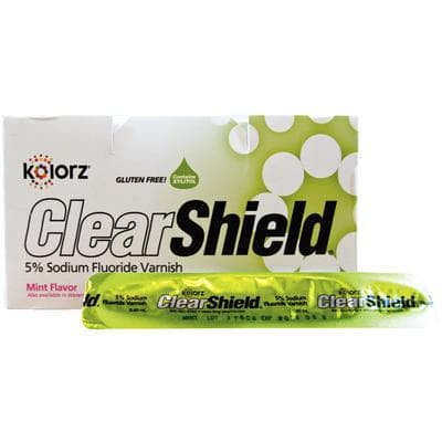 Kolorz ClearShield Fluoride Varnish, 5% NaF, Mint, 0.4 mL Unit Dose, 35/Pk, 799506 thumbnail 15