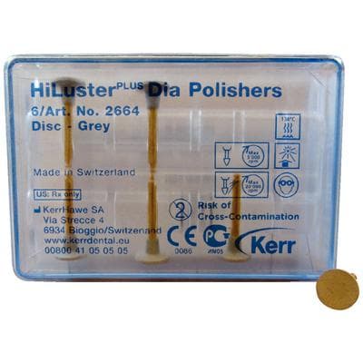 HiLuster PLUS Dia Polisher Refills, Disc, 6/Pkg - HiLuster PLUS Polishing System® – HiLuster PLUS Dia Polisher Refills, 6/Pkg - Disc - Image 1