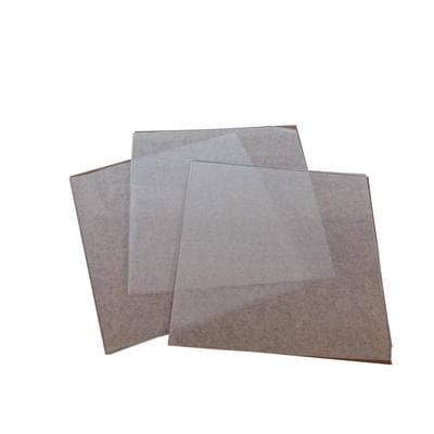 Buffalo Dental Clear Tray Material, .020" (0.5mm) Stiff Thermoplastic Sheets, 5" x 5", 50/Pkg, 81660 thumbnail 12