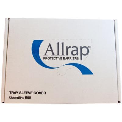 Pinnacle Allrap Tray Sleeve, 11 5/8" x 16", Clear Disposable Plastic Barrier, 500/Box, TS115-16 thumbnail 14