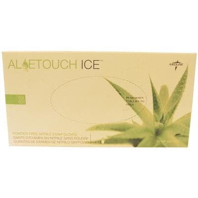 Aloetouch Ice™ Nitrile Exam Gloves, Powder Free, Non-Sterile, Small, Green, 200/Box, MDS195284 thumbnail 11